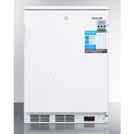 SUMMIT APPLIANCE DIV. Accucold Commercially List Built-In Undercounter All-Freezer, 3.5 Cu.Ft., -35°C Capable VLT650